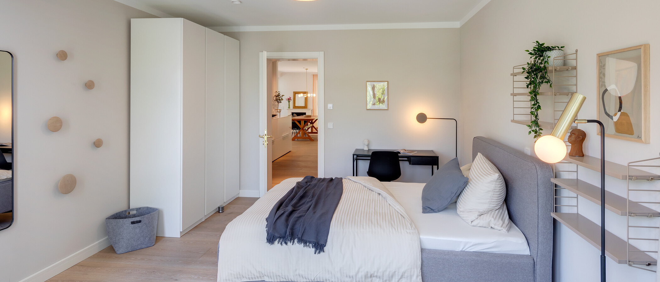 apartamento München Nymphenburg-Gern 05 2. dormitorio 12482