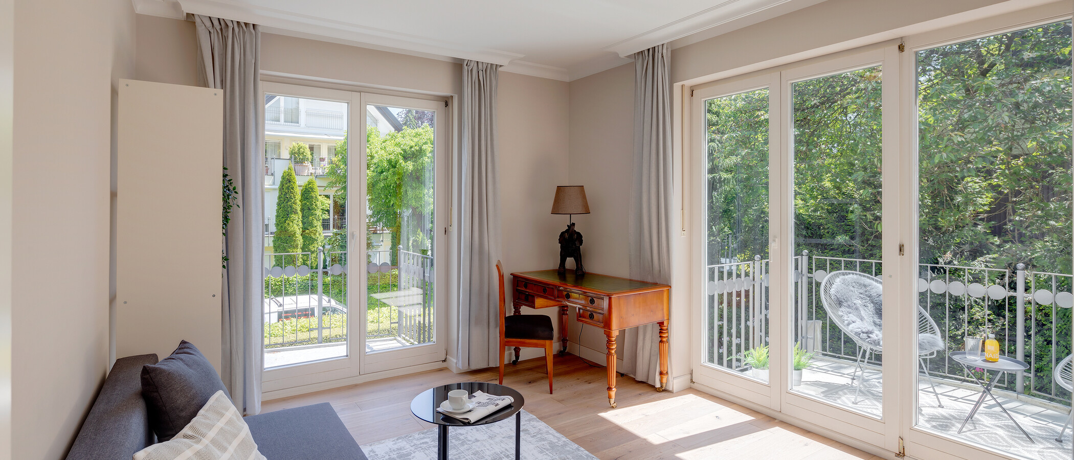 apartamento München Nymphenburg-Gern 01 Oficina / Habitación de invitados 12482