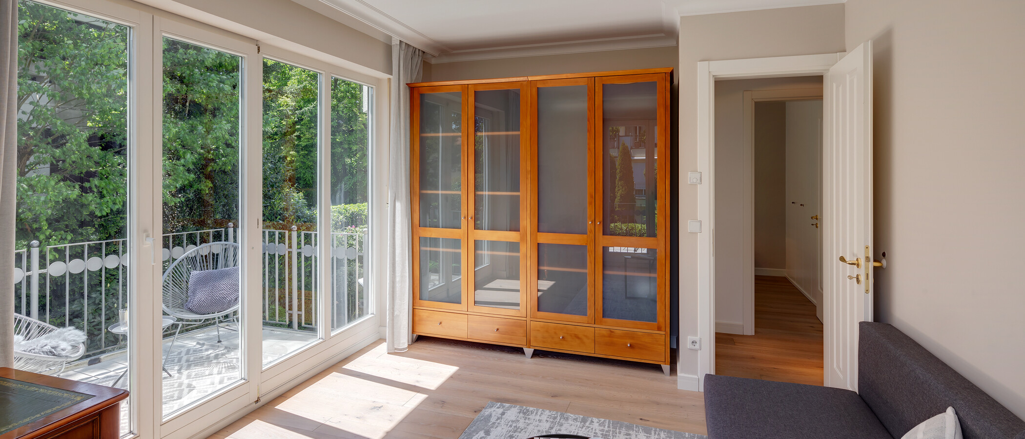 apartamento München Nymphenburg-Gern 03 Oficina / Habitación de invitados 12482