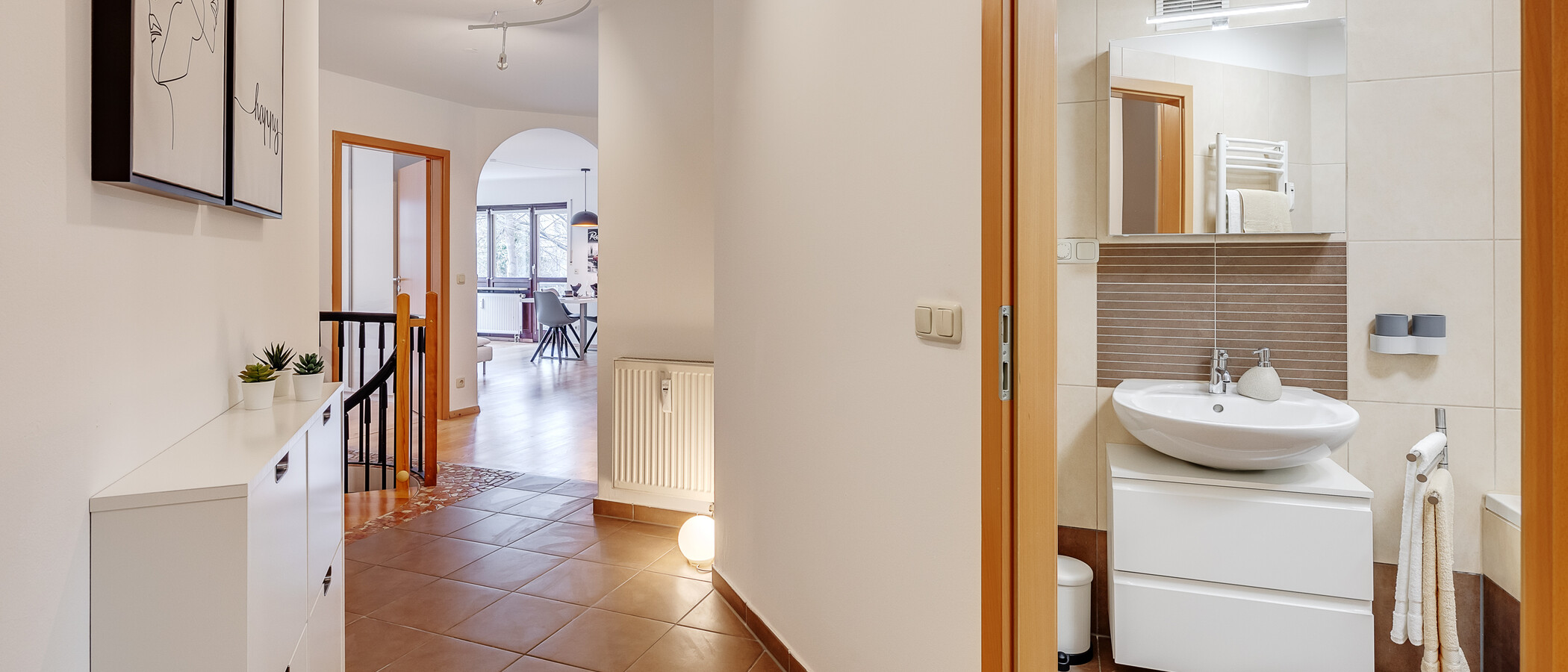 dúplex München Milbertshofen 02 pasillo 12485