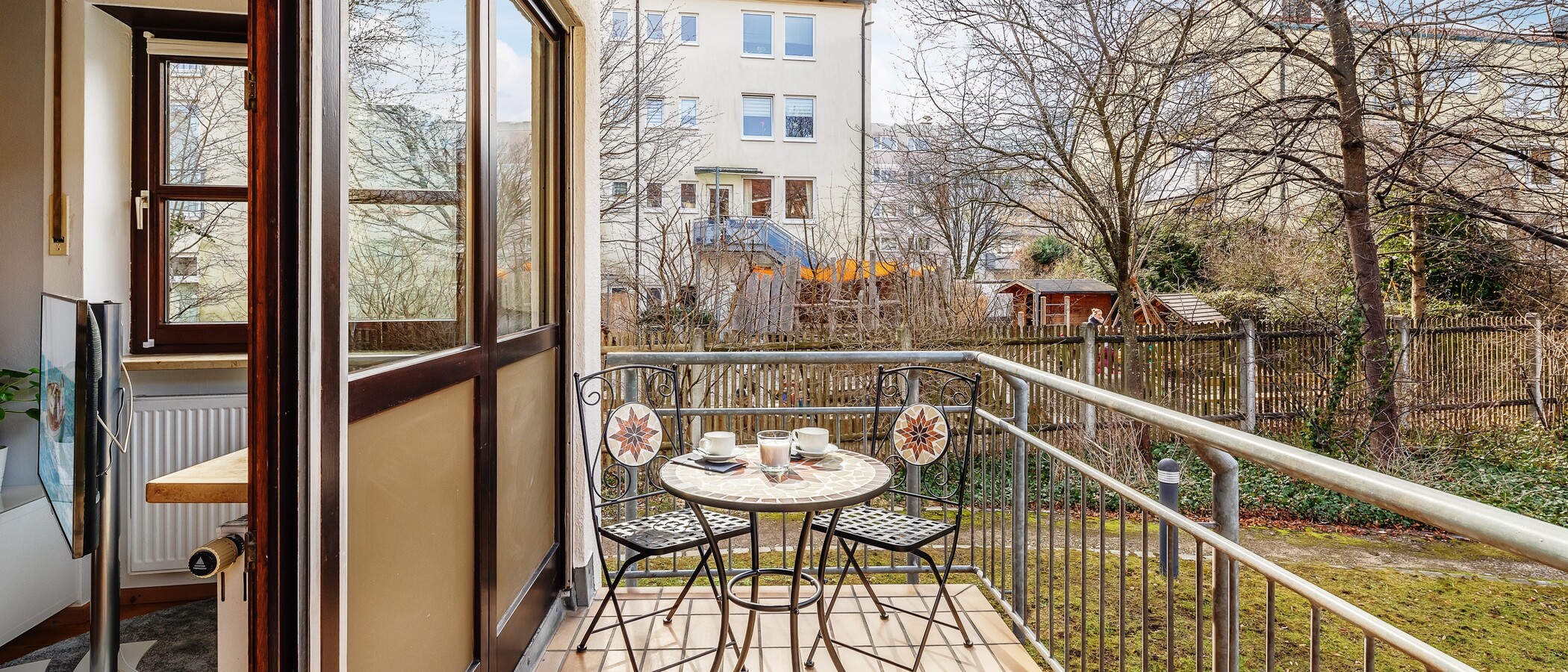 dúplex München Milbertshofen 01 balcón 12485