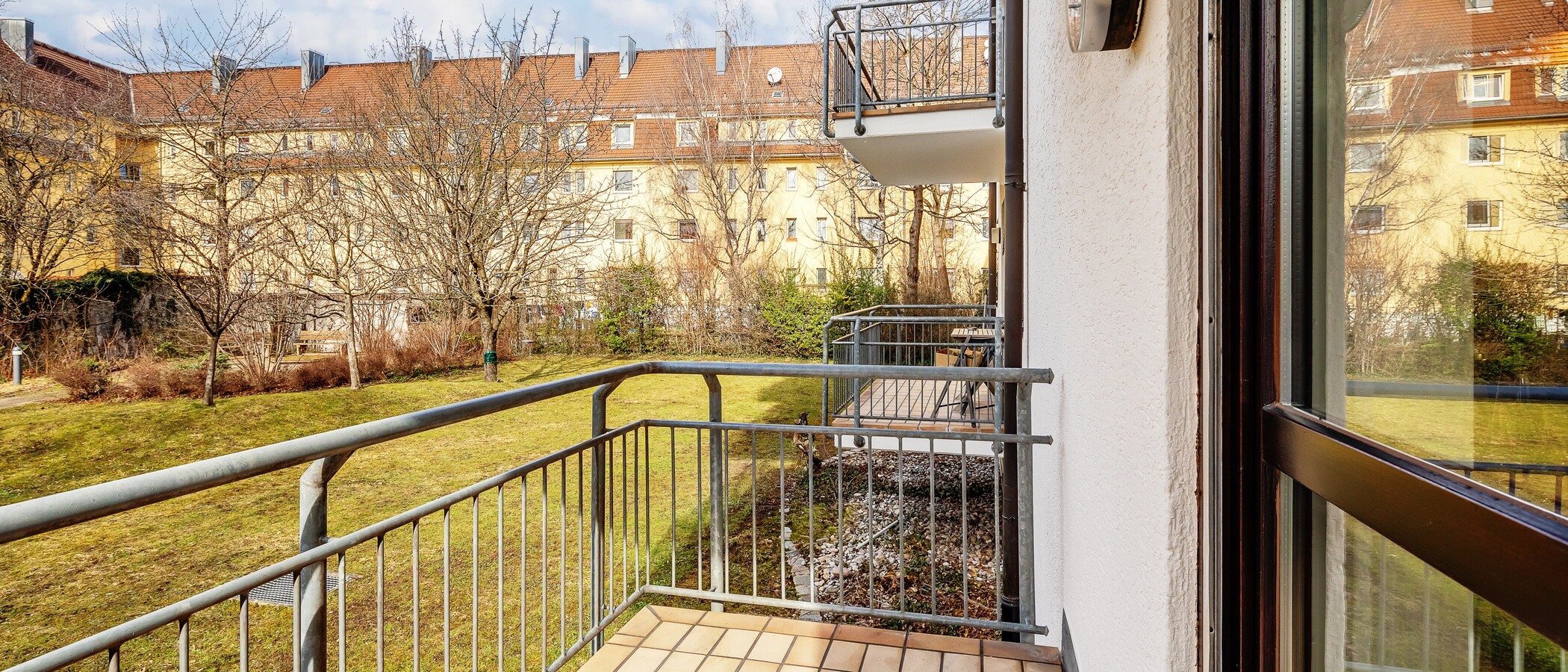 dúplex München Milbertshofen 02 balcón 12485