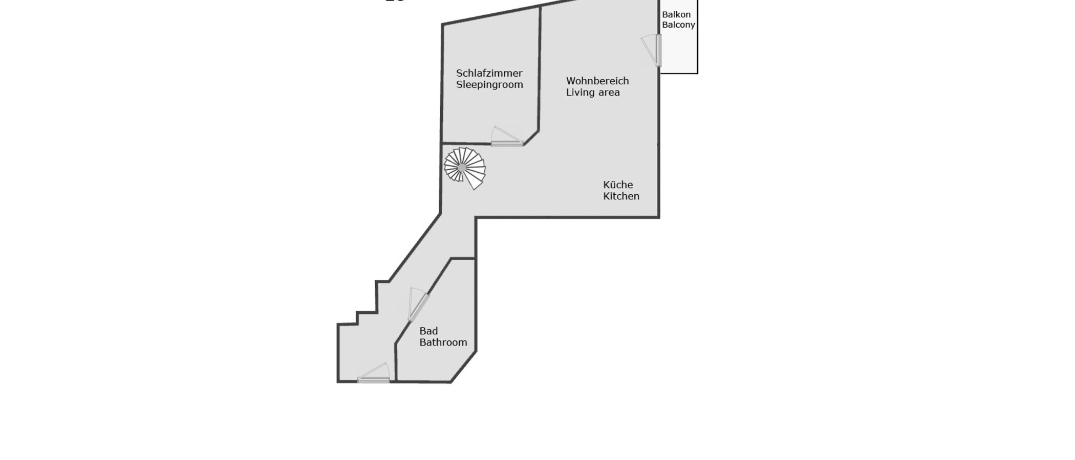 dúplex München Milbertshofen 01 plano 12485