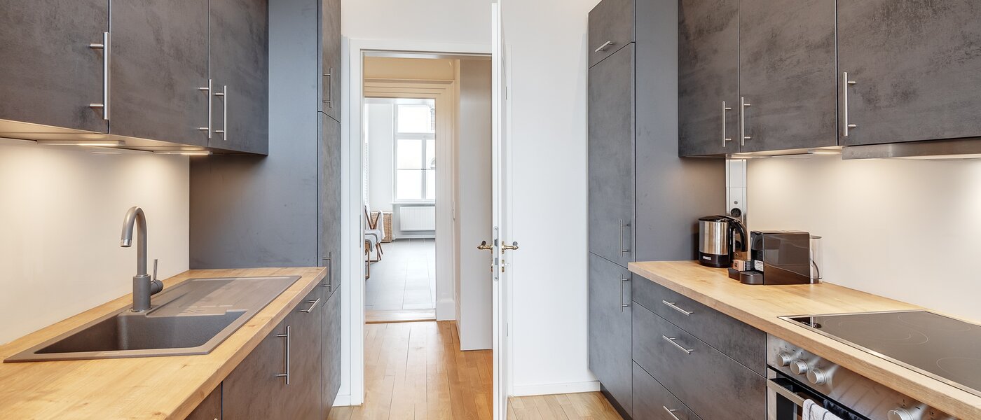 apartamento München Maxvorstadt - Universitätsviertel 03 cocina 12491