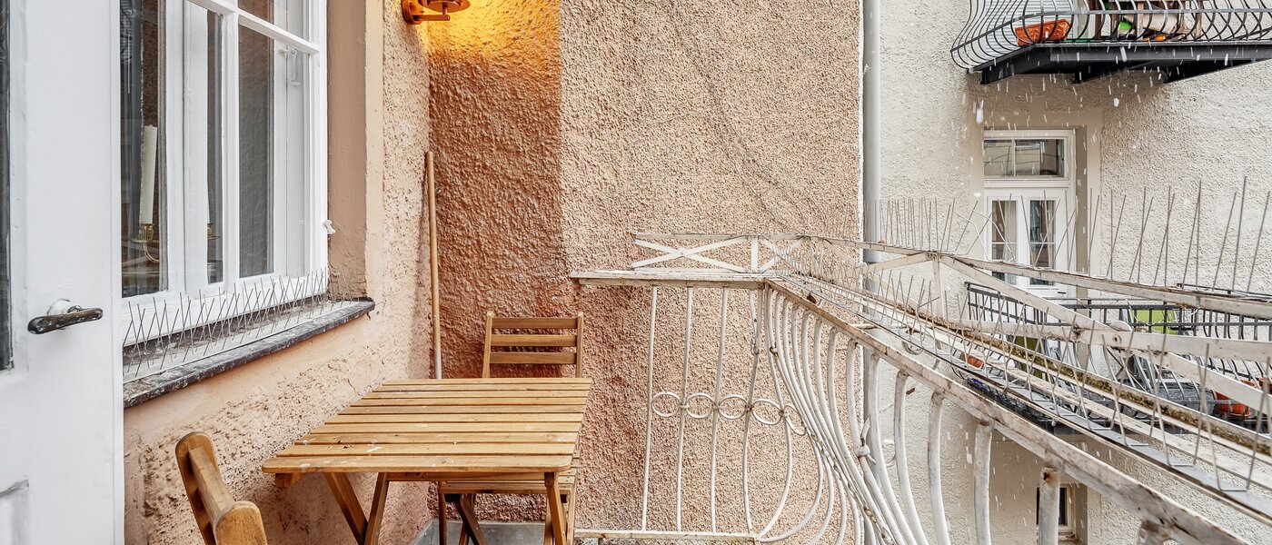 apartamento München Maxvorstadt - Universitätsviertel 01 balcón 12491