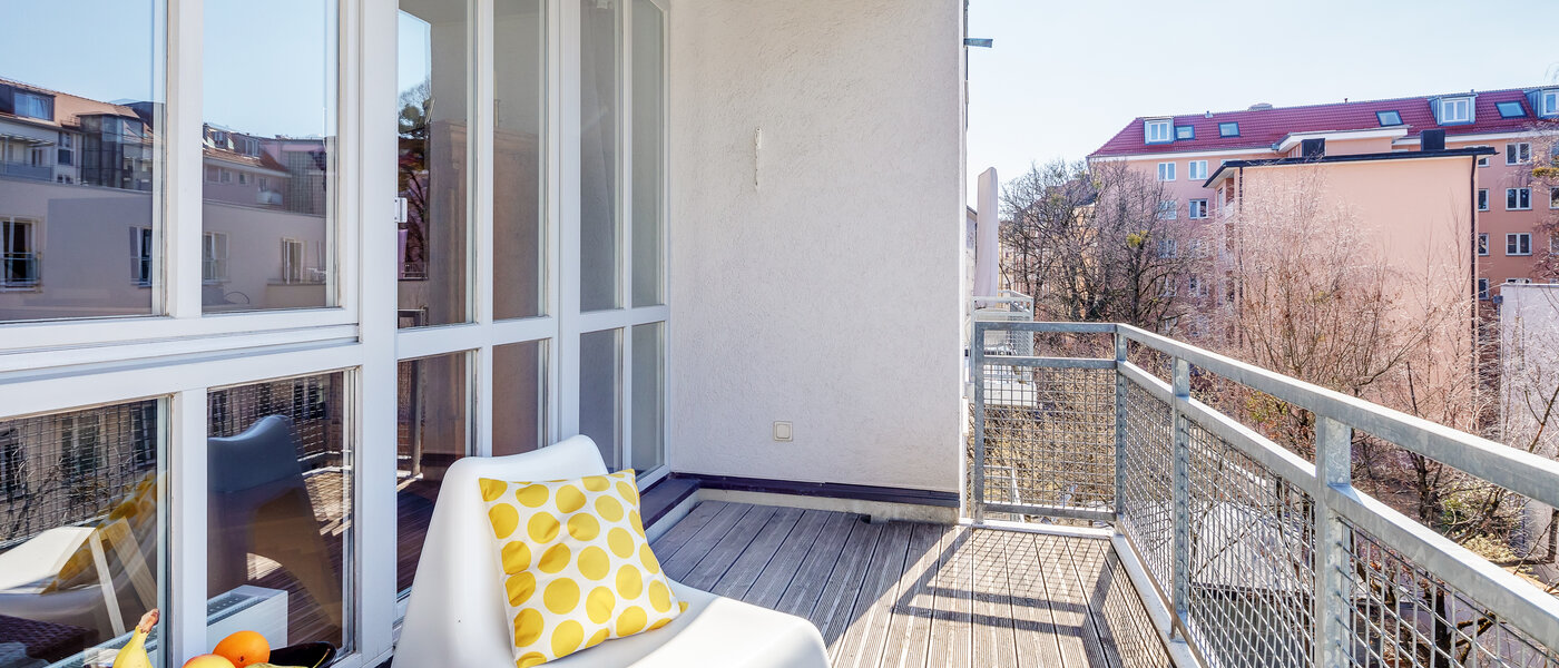 apartamento München Schwabing-West 01 balcón 12512