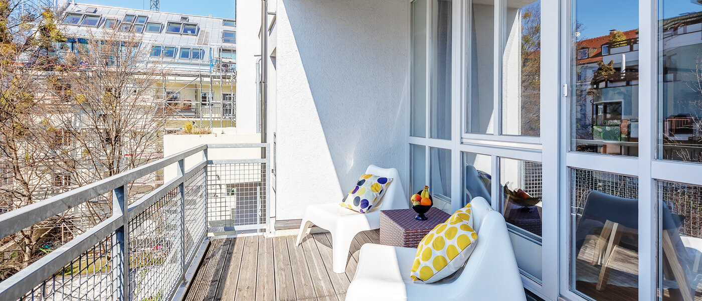 apartamento München Schwabing-West 02 balcón 12512