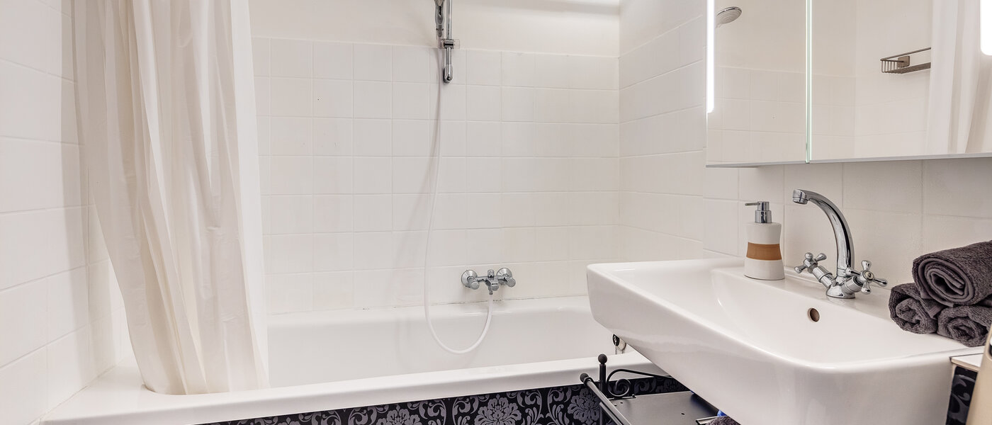 apartamento München Arabellapark 01 baño 12513