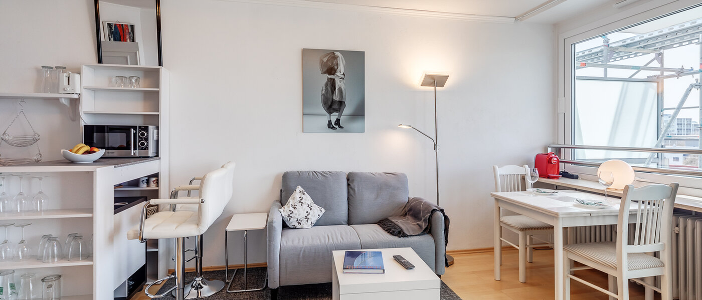 apartamento München Arabellapark 01 zona de día  12513