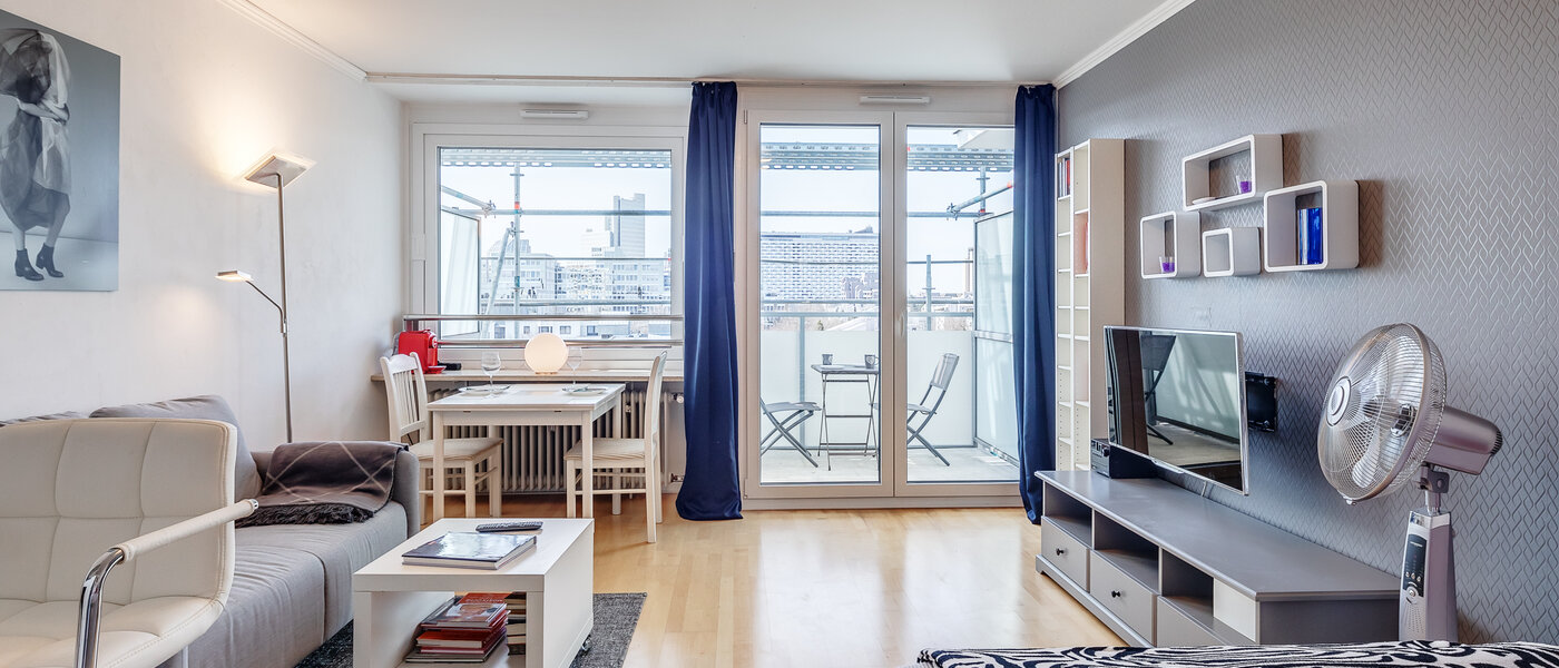 apartamento München Arabellapark 02 zona de día  12513