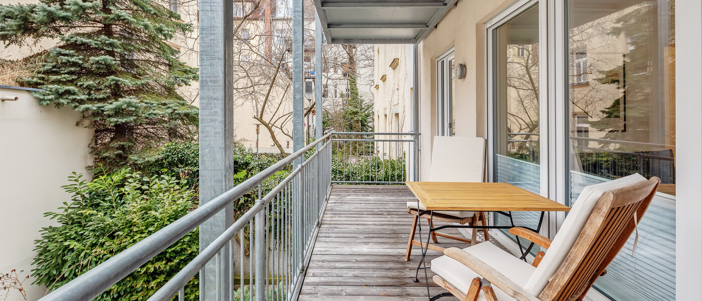 apartamento München Schwabing (rechts der Leopoldstraße) 01 balcón 12514