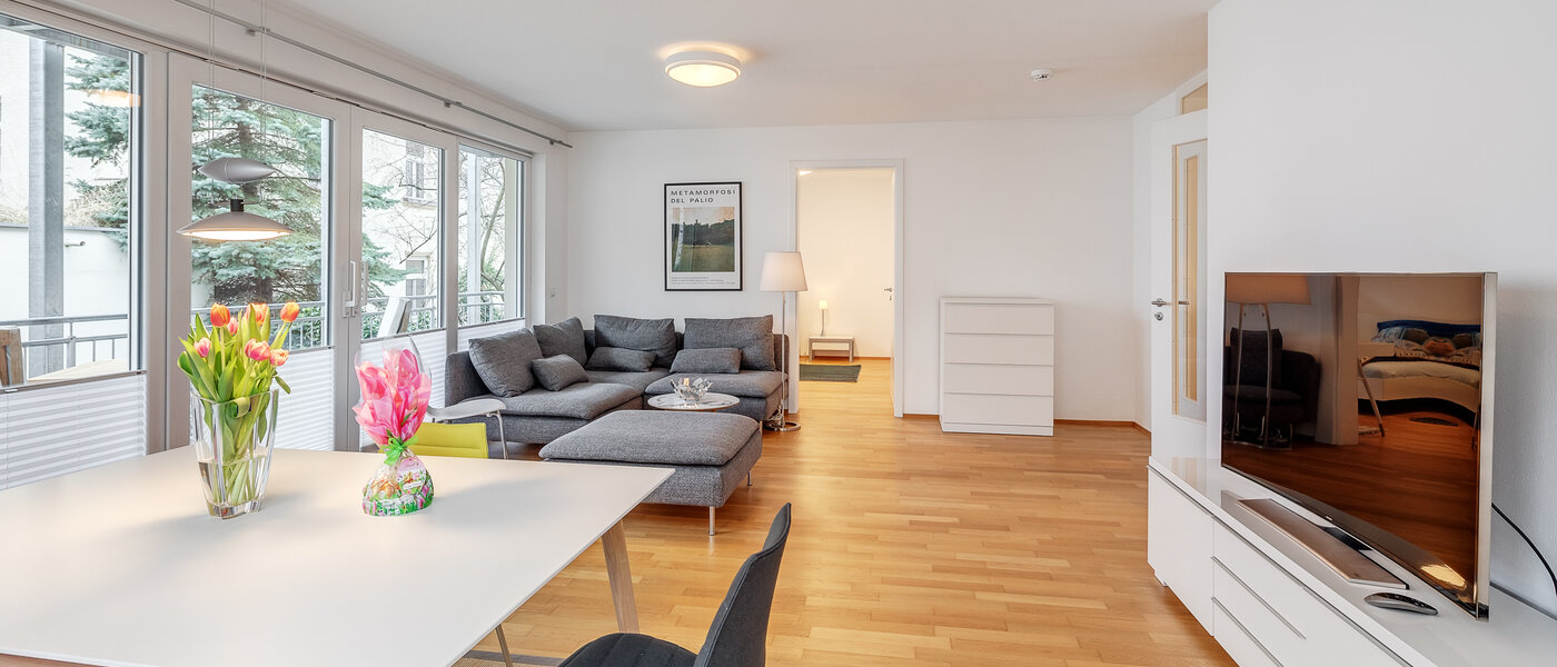 apartamento München Schwabing (rechts der Leopoldstraße) 01 zona de día  12514