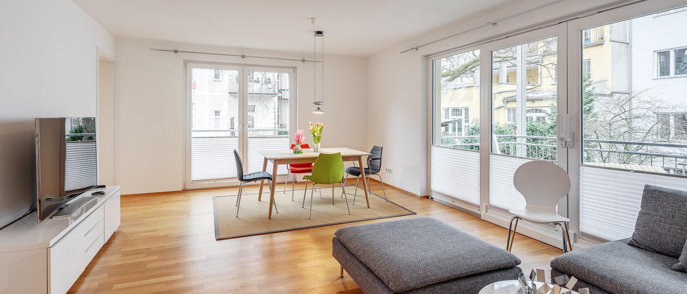 apartamento München Schwabing (rechts der Leopoldstraße) 02 zona de día  12514
