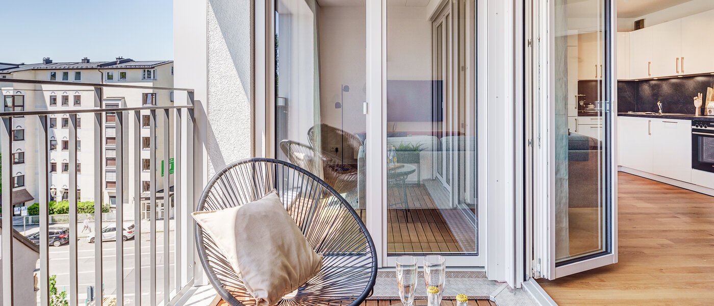 apartamento München Au 02 balcón 12517
