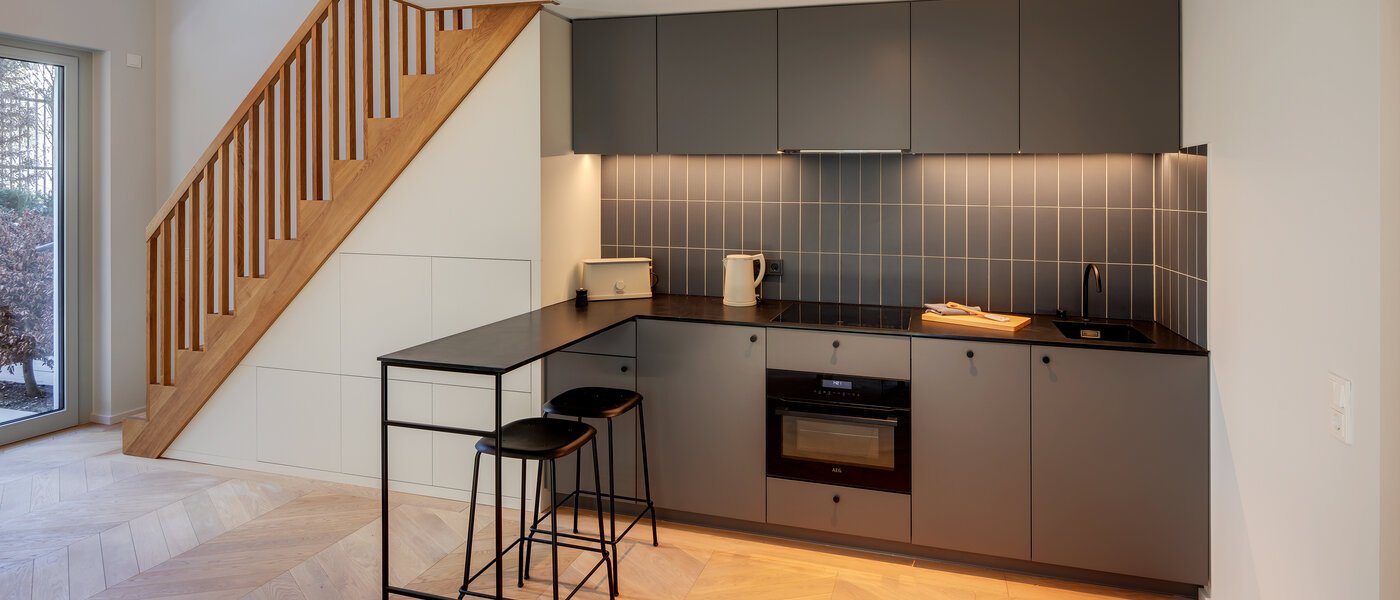 dúplex con galería München Herzogpark 01 cocina 12522