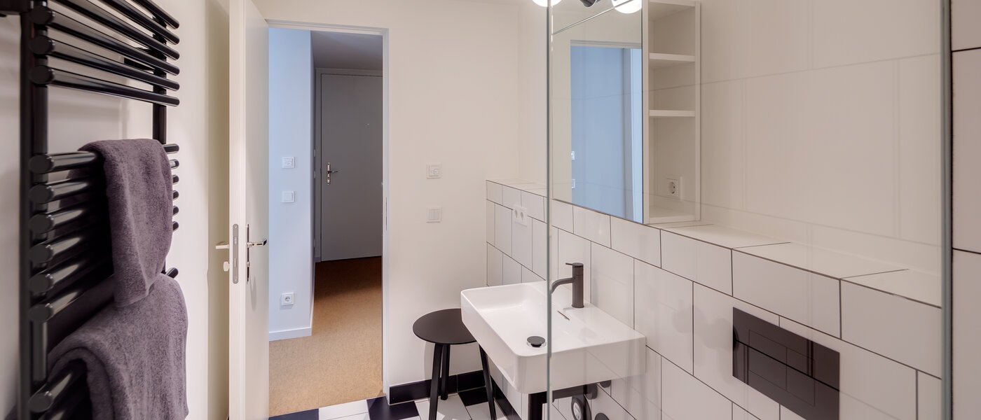 dúplex con galería München Herzogpark 02 baño 12522