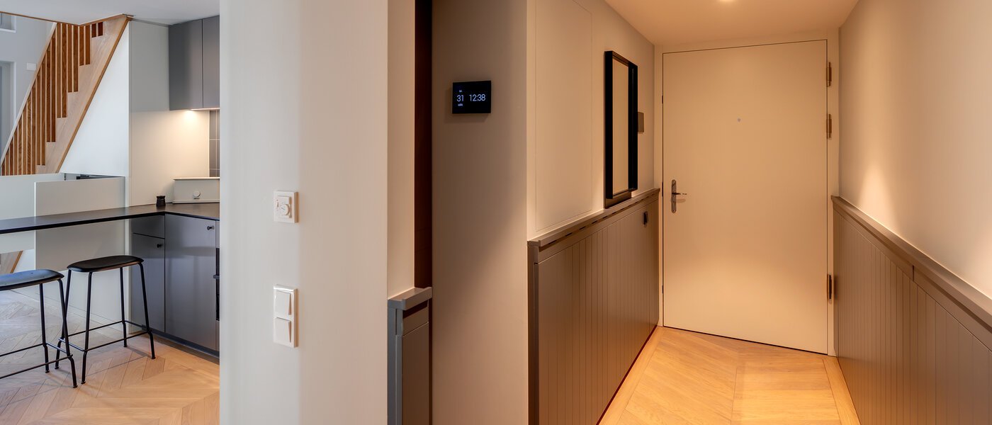 dúplex con galería München Herzogpark 01 pasillo 12522