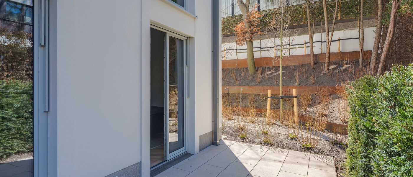 dúplex con galería München Herzogpark 03 terraza 12522