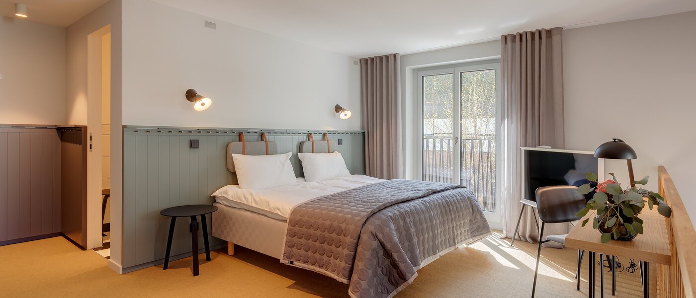 dúplex con galería München Herzogpark 01 zona de dormir 12522