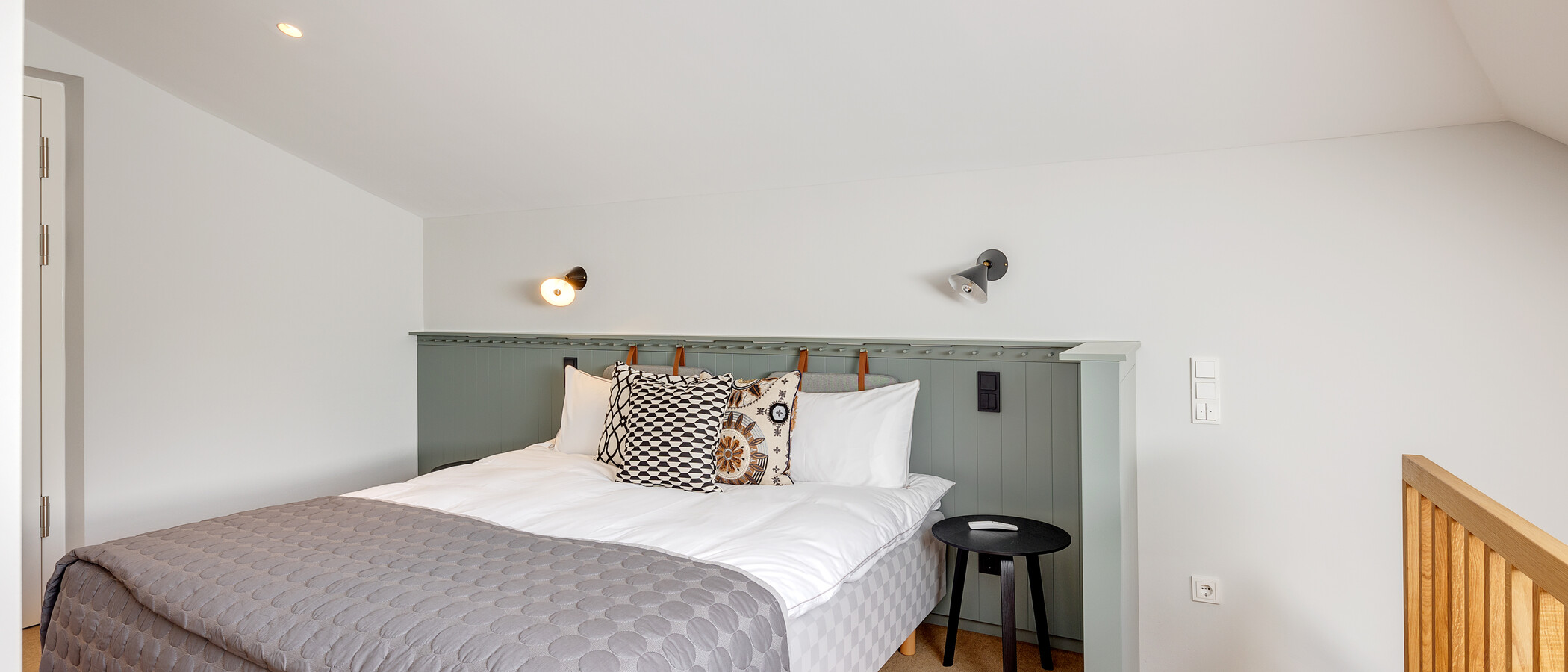 dúplex con galería München Herzogpark 02 zona de dormir 12527