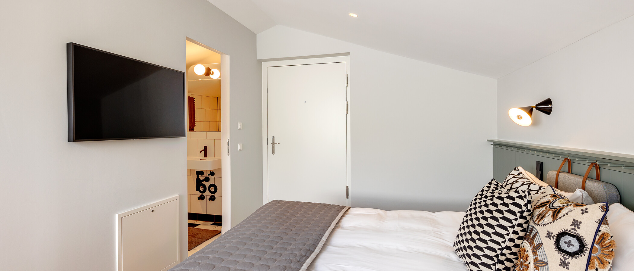 dúplex con galería München Herzogpark 03 zona de dormir 12527