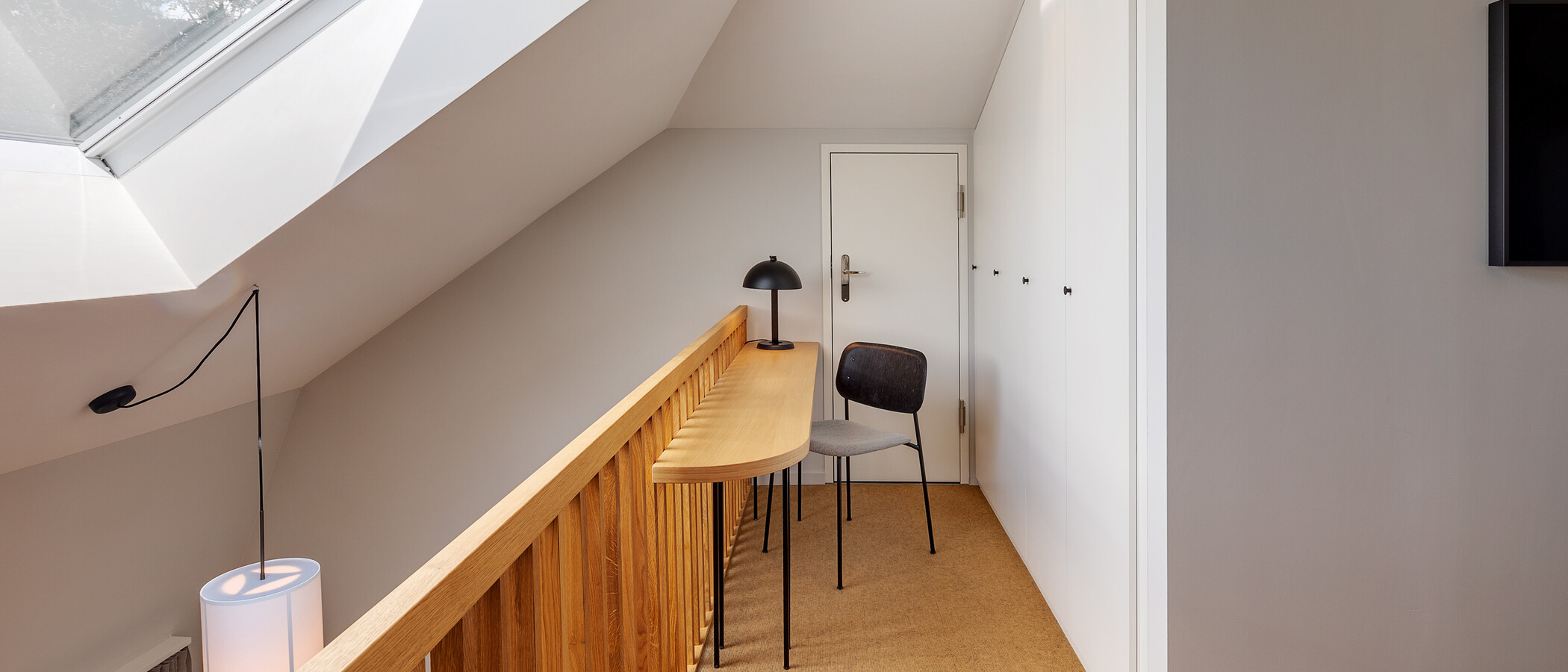 dúplex con galería München Herzogpark 06 zona de dormir 12527