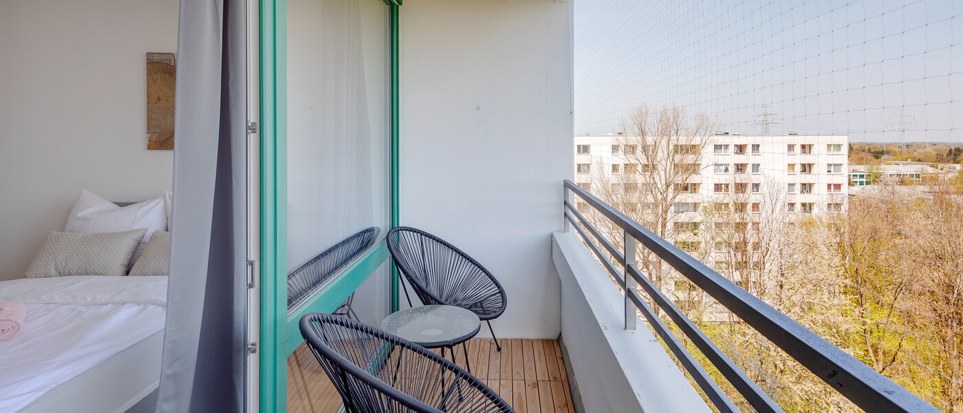 apartamento München Johanneskirchen 01 balcón 12536