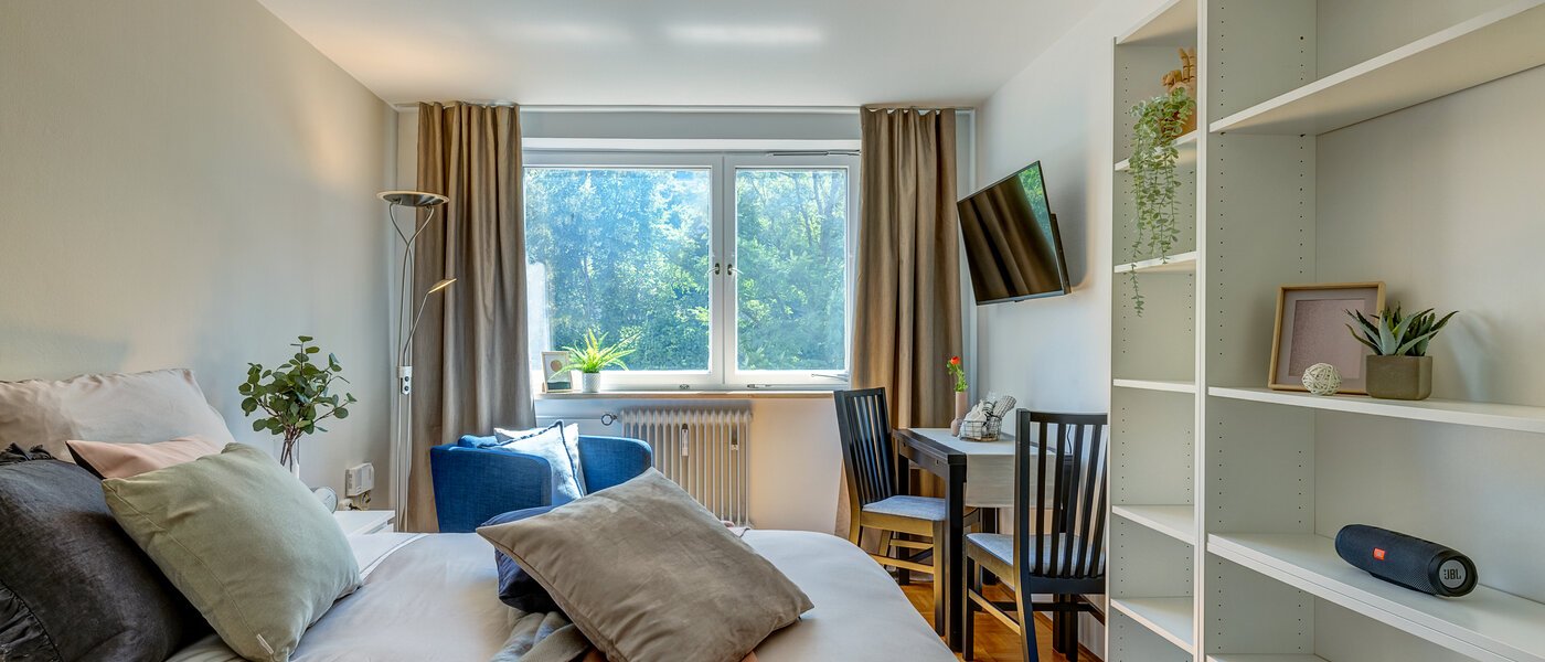 apartamento München Schwabing-West 01 zona de día  12543