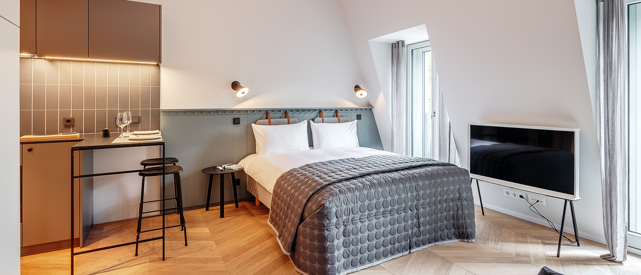 apartamento München Herzogpark 02 zona de día  12546