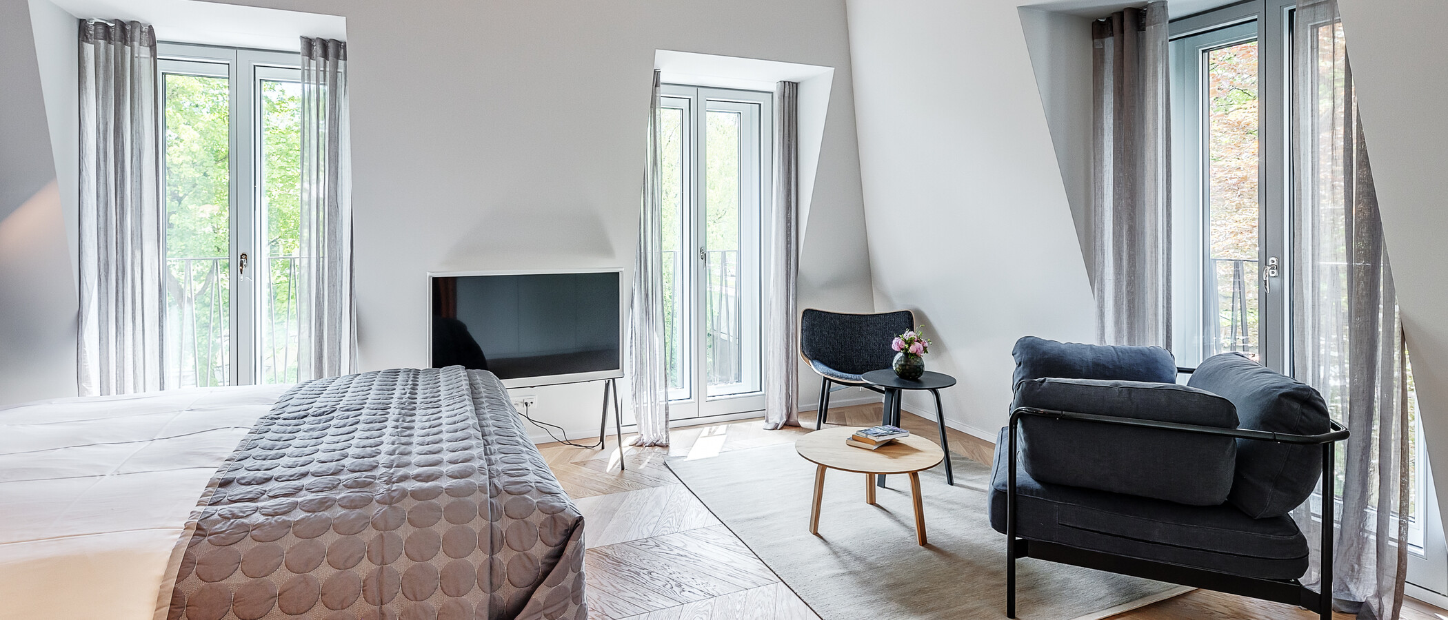 apartamento München Herzogpark 03 zona de día  12546