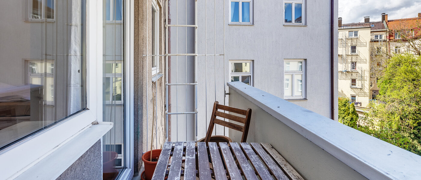 apartamento München Schwanthalerhöhe 01 balcón 12552