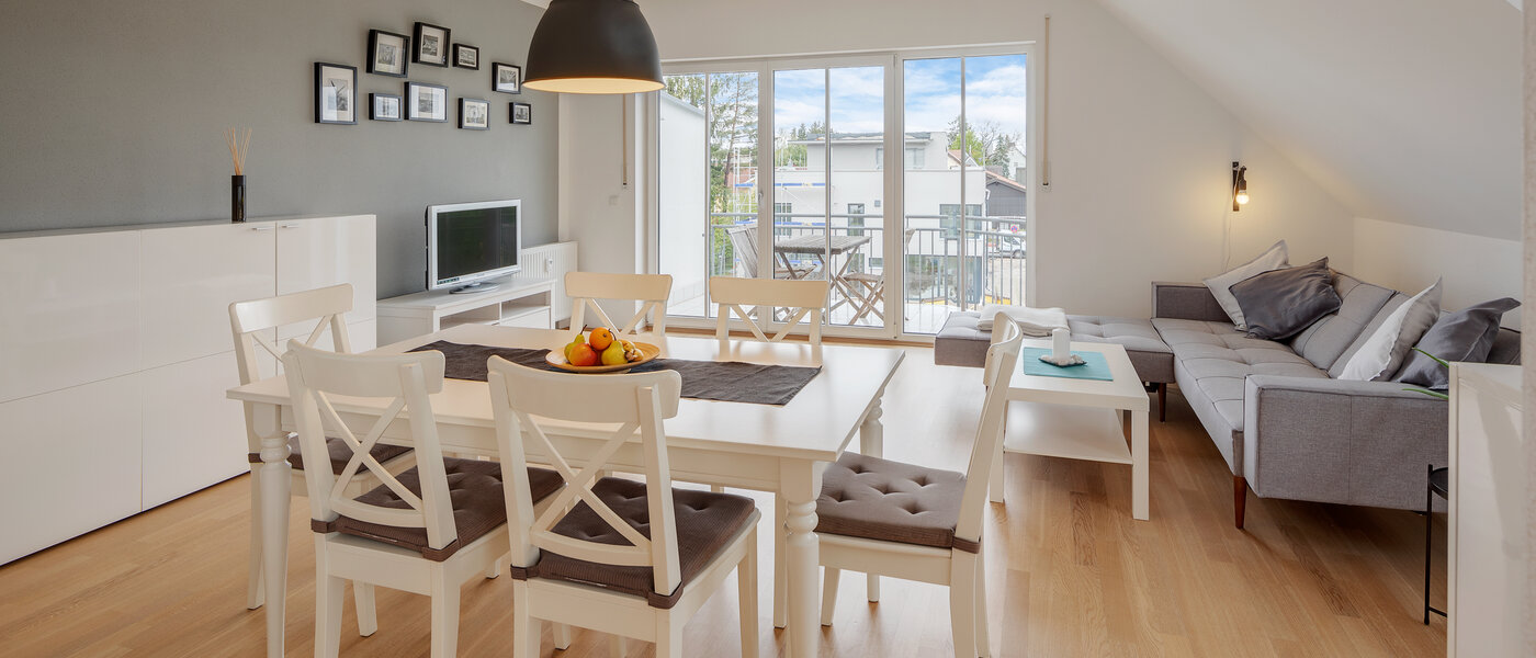 ático München Lerchenau 02 zona de día  12556