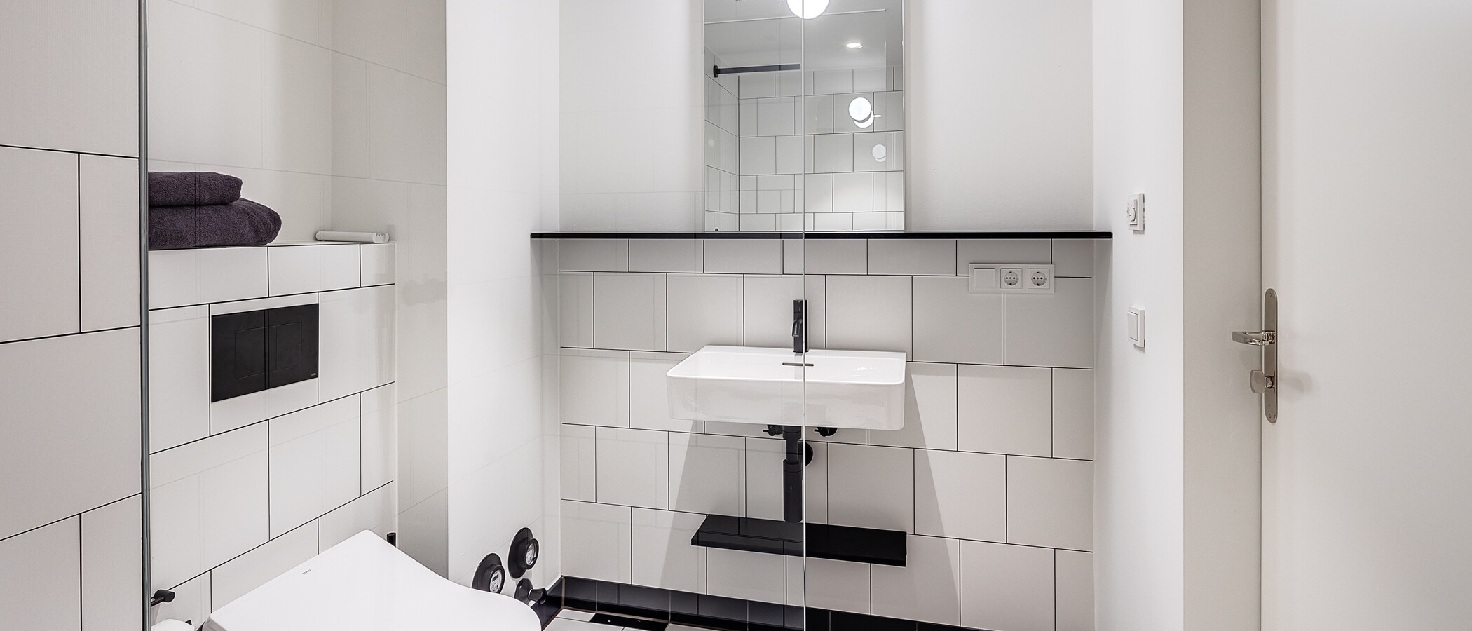 apartamento München Herzogpark 04 baño 12566