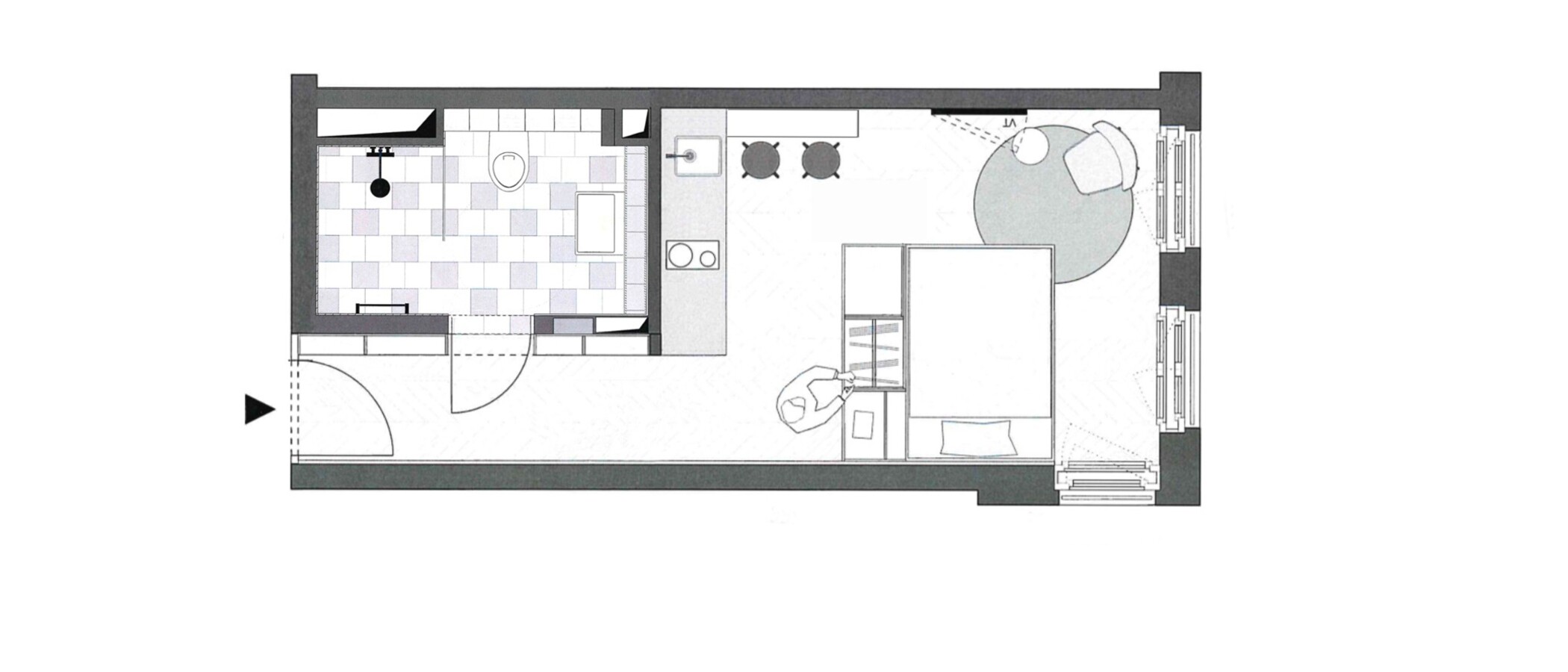 apartamento München Herzogpark 01 plano 12566