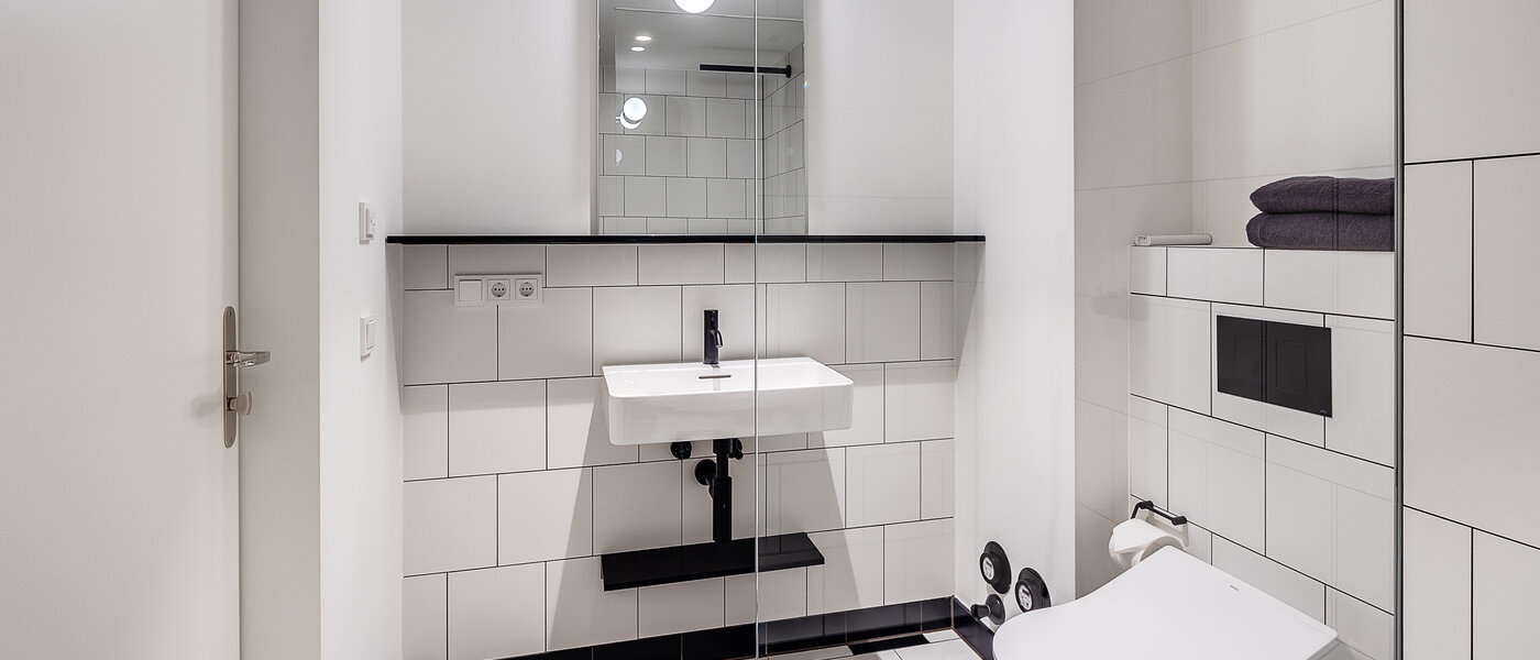 apartamento München Herzogpark 03 baño 12567