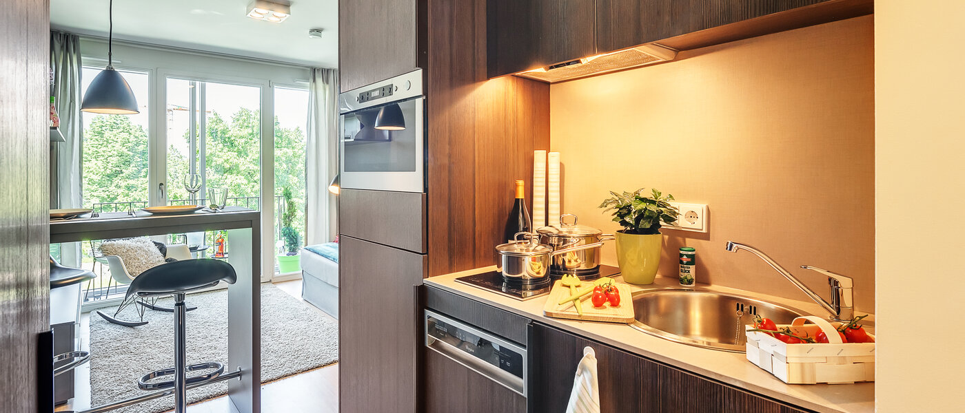 apartamento München Schwabing-West (rund um den Hohenzollernplatz) 02 cocina 12583