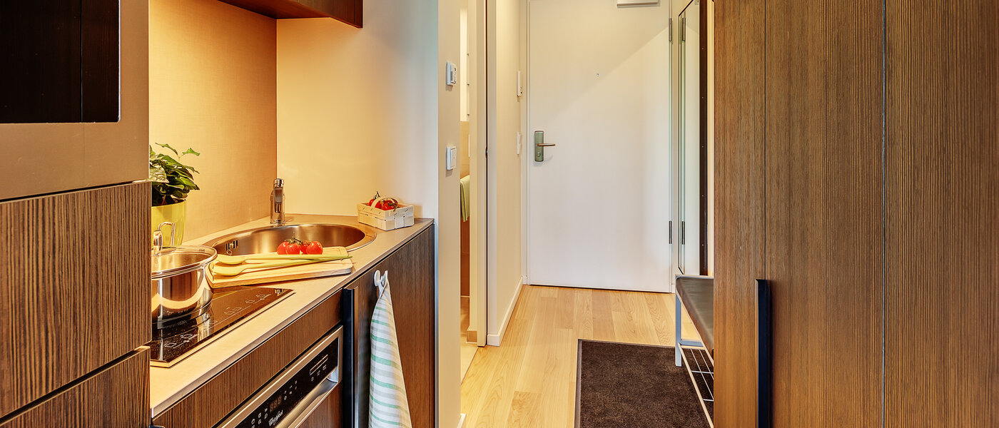 apartamento München Schwabing-West (rund um den Hohenzollernplatz) 03 cocina 12583