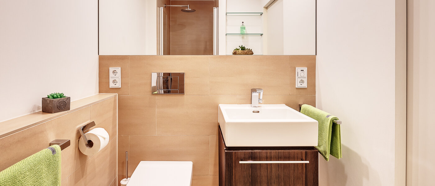 apartamento München Schwabing-West (rund um den Hohenzollernplatz) 01 baño 12583