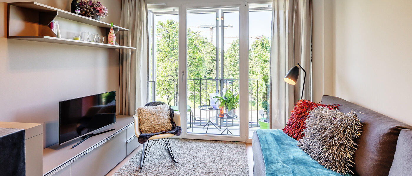 apartamento München Schwabing-West (rund um den Hohenzollernplatz) 02 zona de día  12583