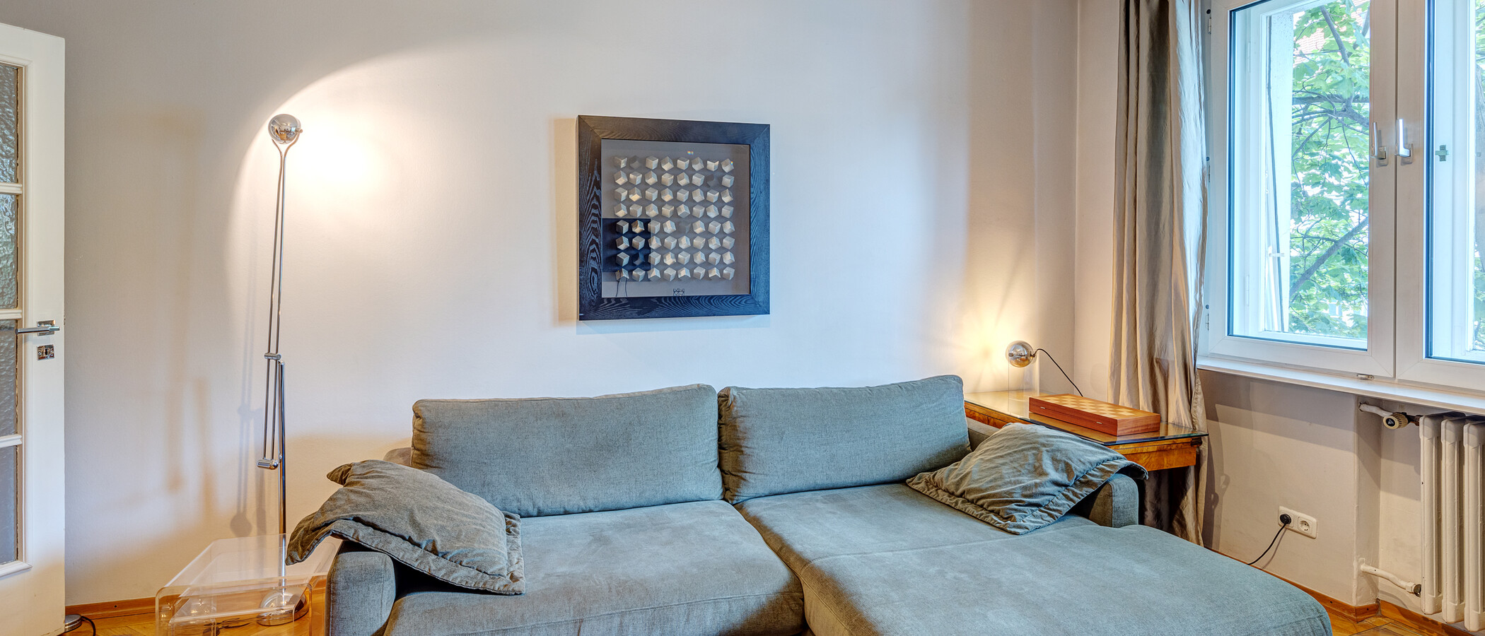 apartamento München Schwabing 02 zona de día  12591