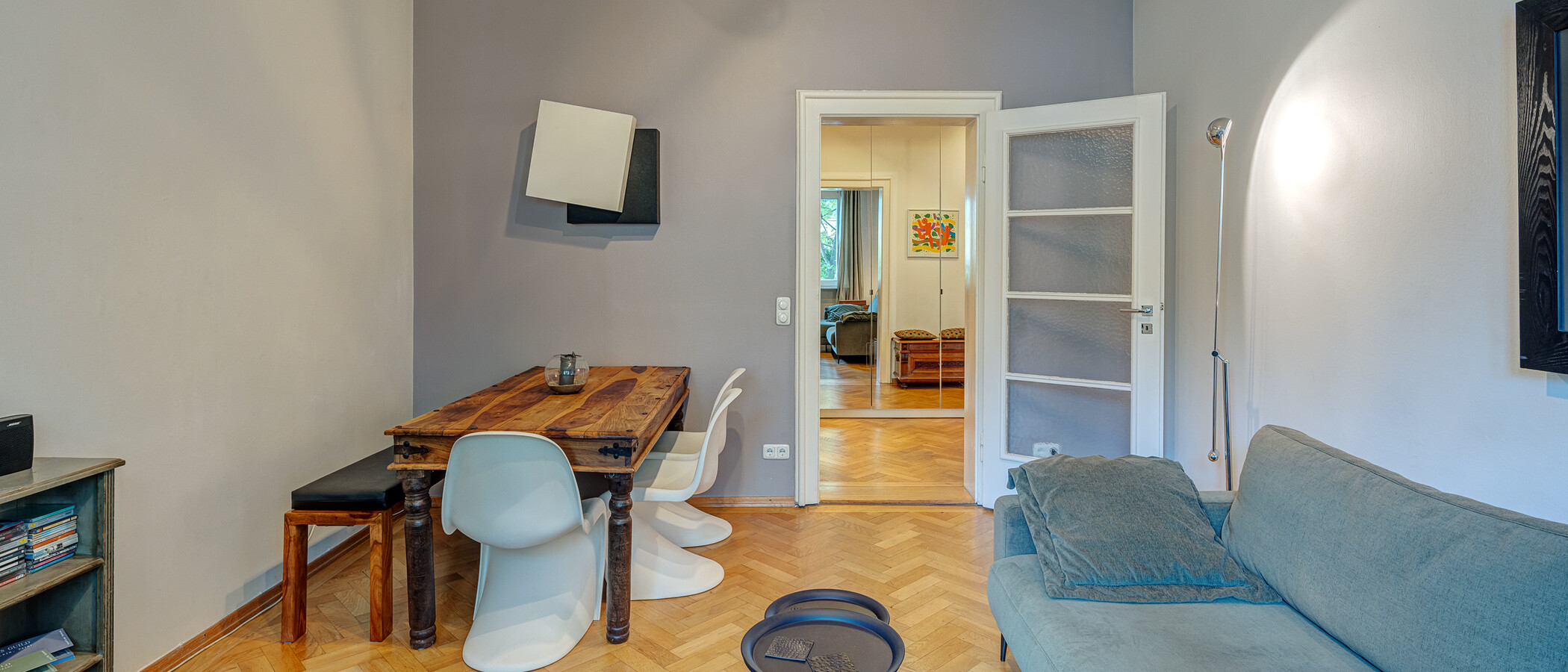 apartamento München Schwabing 03 zona de día  12591
