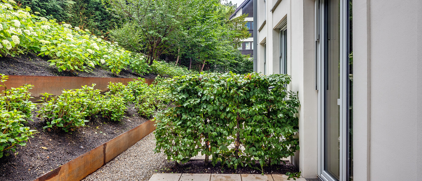 dúplex con galería München Herzogpark 02 terraza 12611