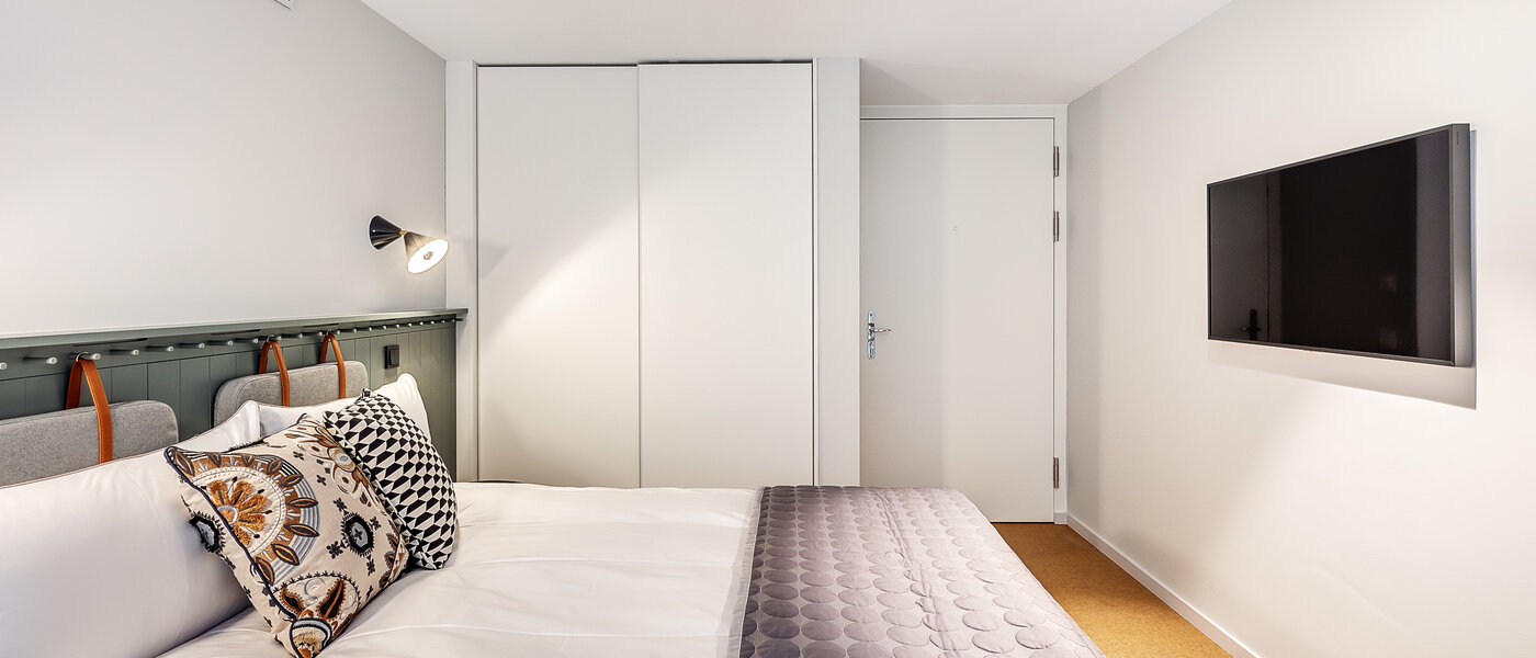 dúplex con galería München Herzogpark 05 zona de dormir 12611