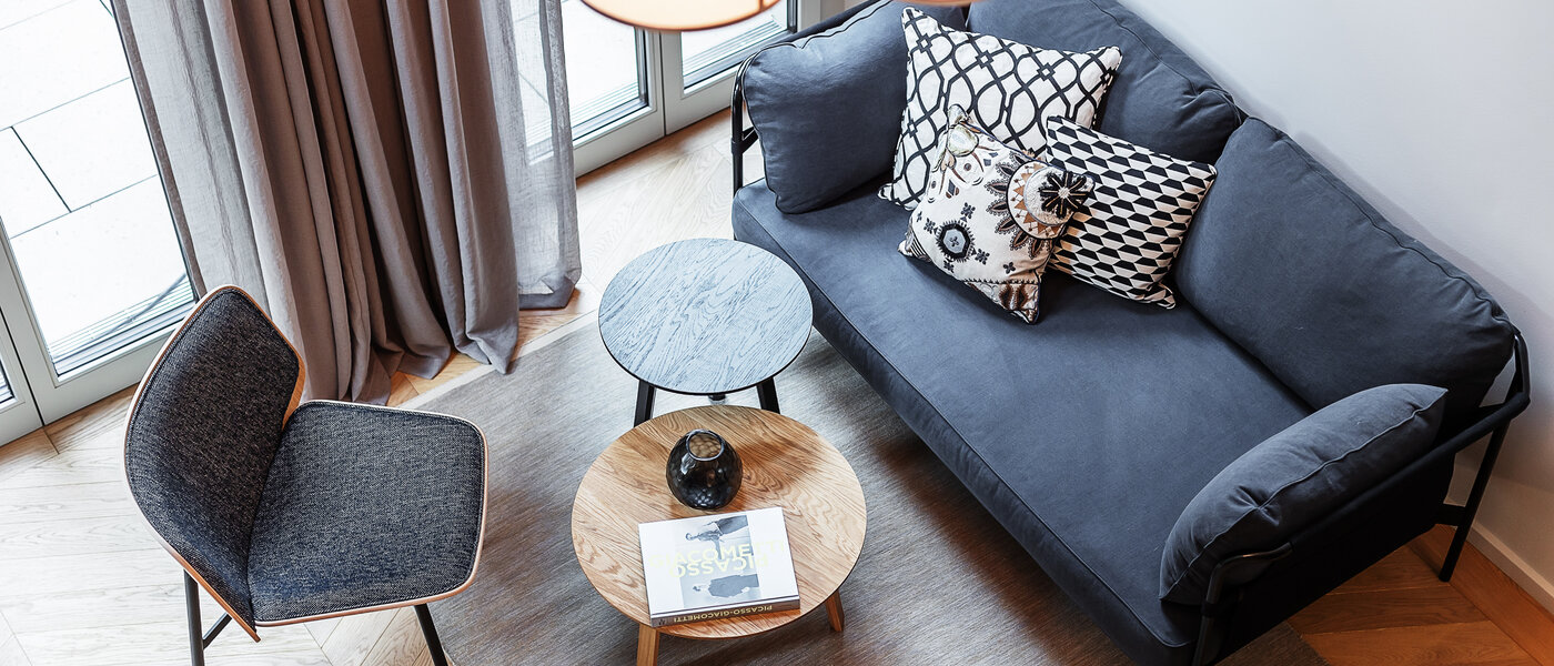 dúplex con galería München Herzogpark 05 zona de día  12611