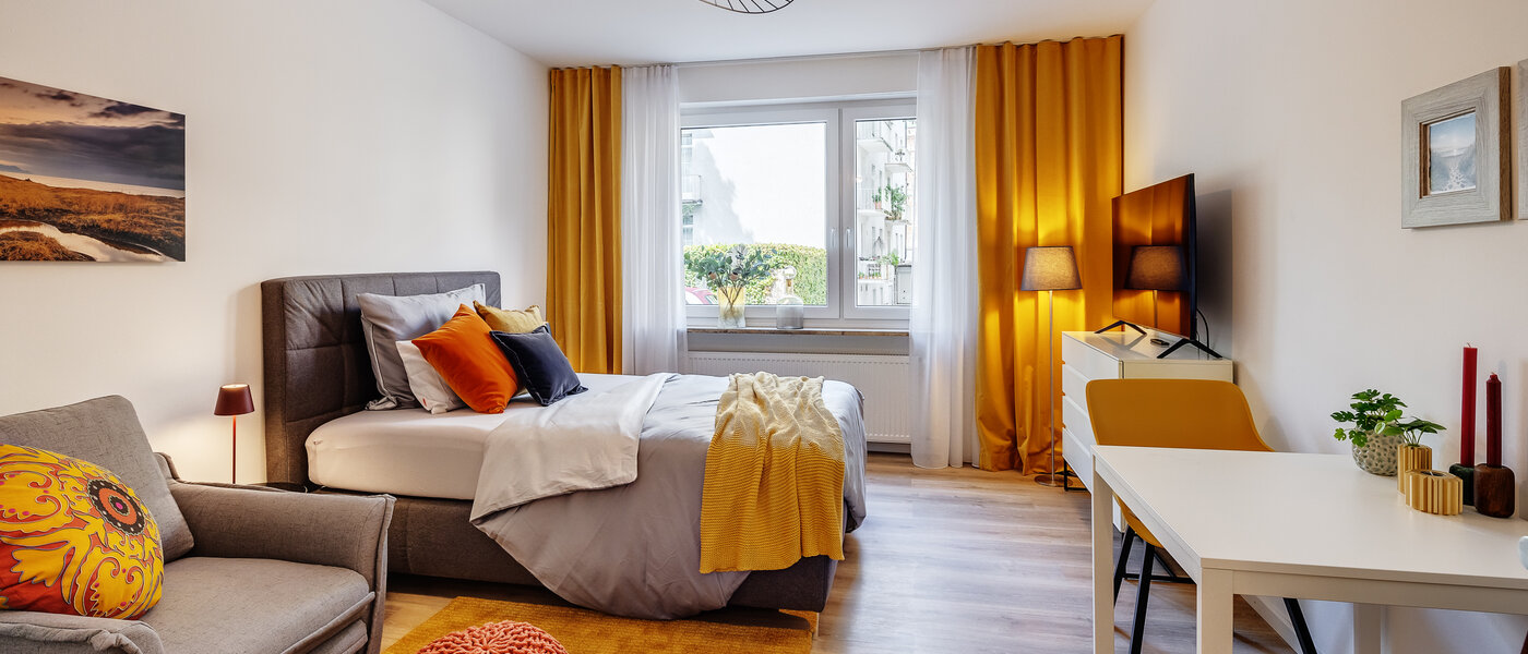 apartamento München Haidhausen 01 zona de día  12613