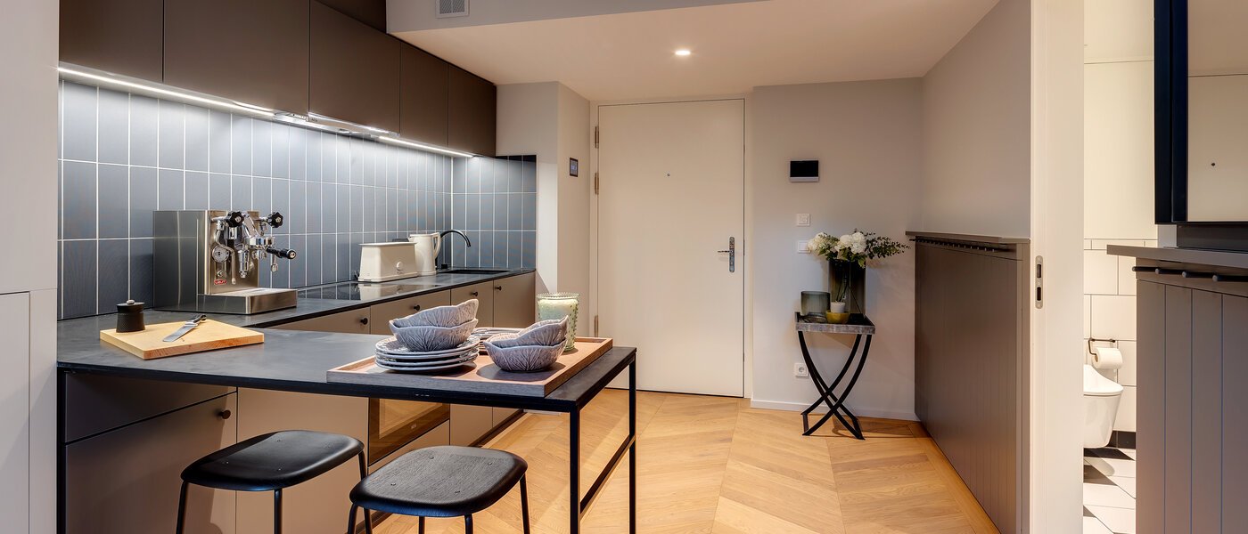 dúplex con galería München Herzogpark 04 cocina 12615