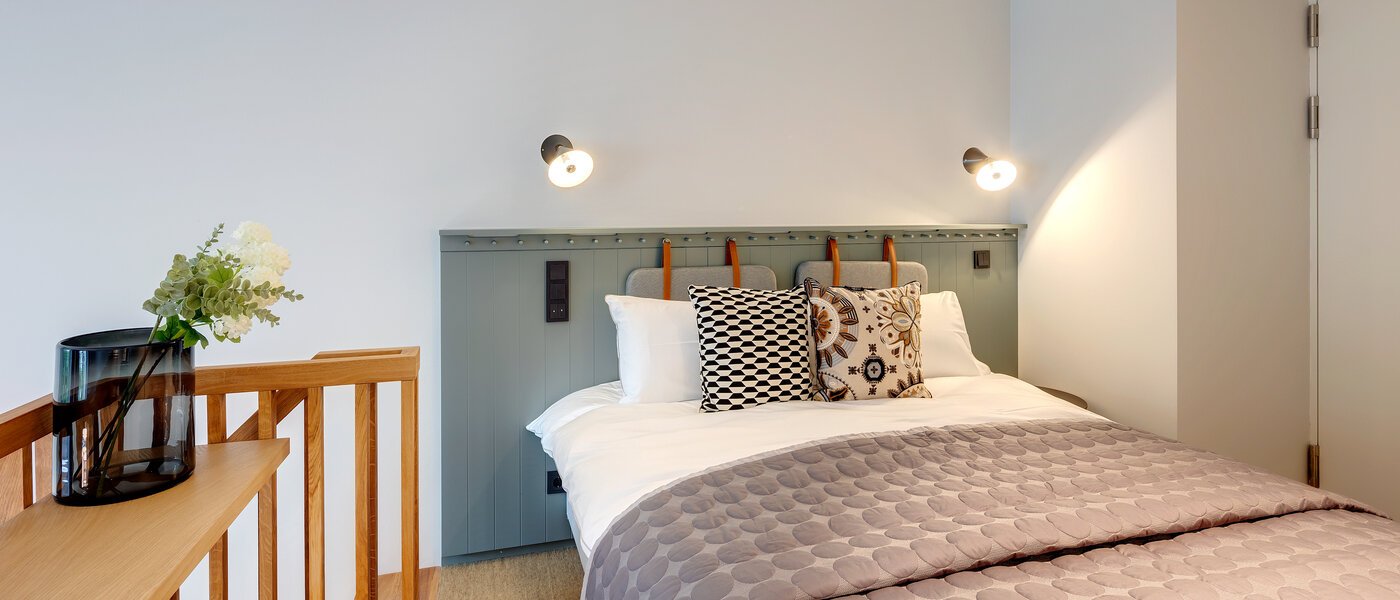 dúplex con galería München Herzogpark 01 zona de dormir 12615