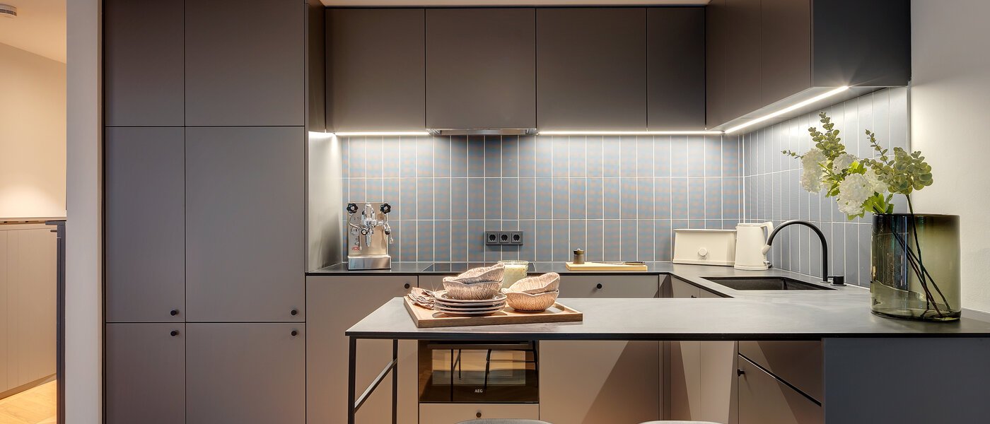 dúplex con galería München Herzogpark 01 cocina 12616