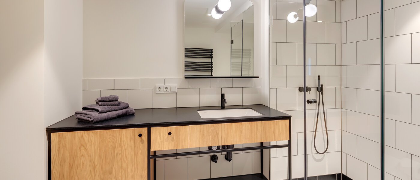 dúplex con galería München Herzogpark 01 baño 12616