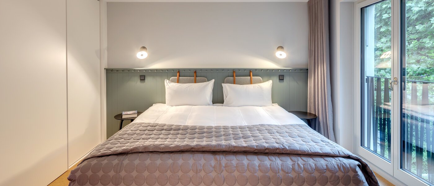 dúplex con galería München Herzogpark 01 zona de dormir 12616